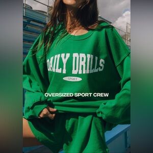 SET: Daily Drills Sport Crew + Super Shorts XS/S